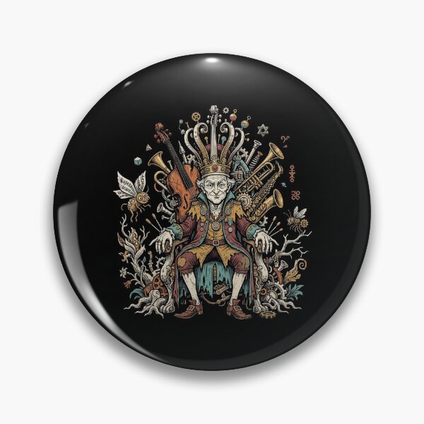 Item preview, King of the Weird — Surreal Alternative Rock Illustration designed and sold by Etch-art.