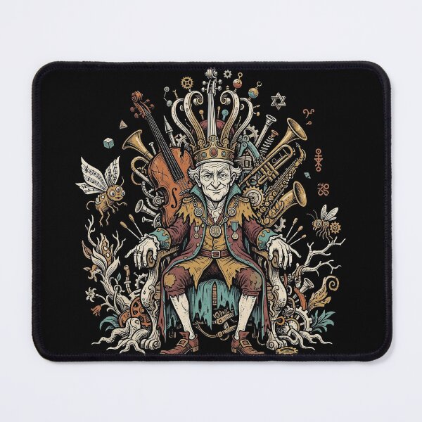 Item preview, King of the Weird — Surreal Alternative Rock Illustration designed and sold by Etch-art.