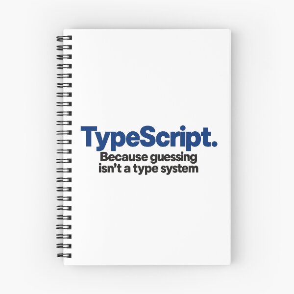 Item preview, Type Script Funny Coding Slogan Bold Typography For Programmers designed and sold by ThreadQuirk.