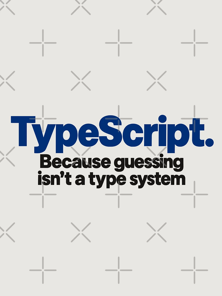 Thumbnail 6 of 6, Premium Oversized Sweatshirt, Type Script Funny Coding Slogan Bold Typography For Programmers designed and sold by ThreadQuirk.