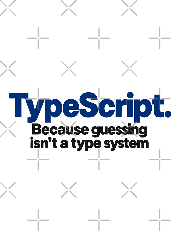 Thumbnail 4 of 4, Boxy T-Shirt, Type Script Funny Coding Slogan Bold Typography For Programmers designed and sold by ThreadQuirk.