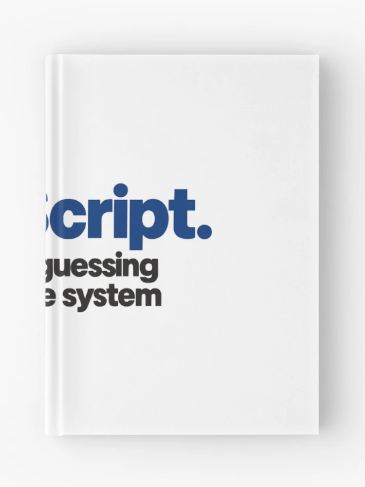 Thumbnail 1 of 3, Journal, Type Script Funny Coding Slogan Bold Typography For Programmers designed and sold by ThreadQuirk.