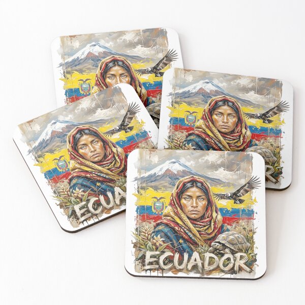 Item preview, Ecuador: Illustration of Andean Heritage designed and sold by EdwinkOne.