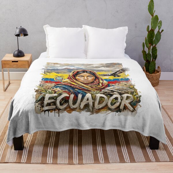 Item preview, Ecuador: Illustration of Andean Heritage designed and sold by EdwinkOne.
