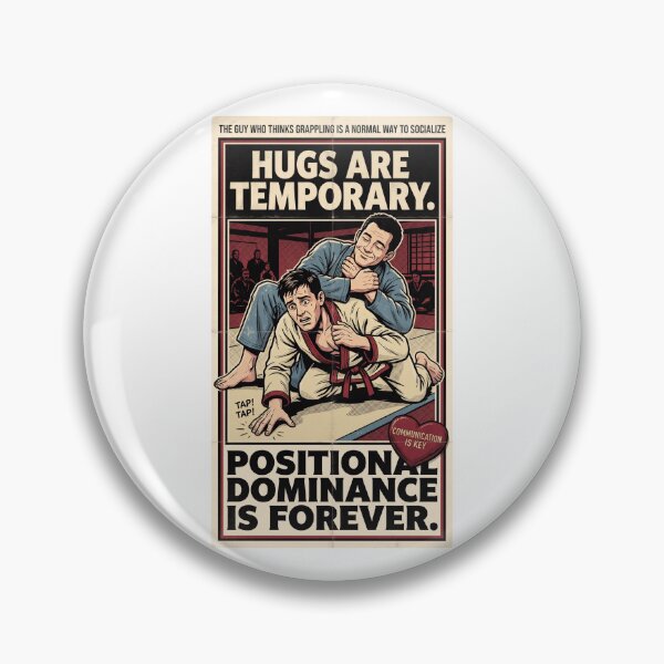 Item preview, Funny BJJ Hugs – Brazilian Jiu Jitsu Grappling Humor designed and sold by FitEnvy.