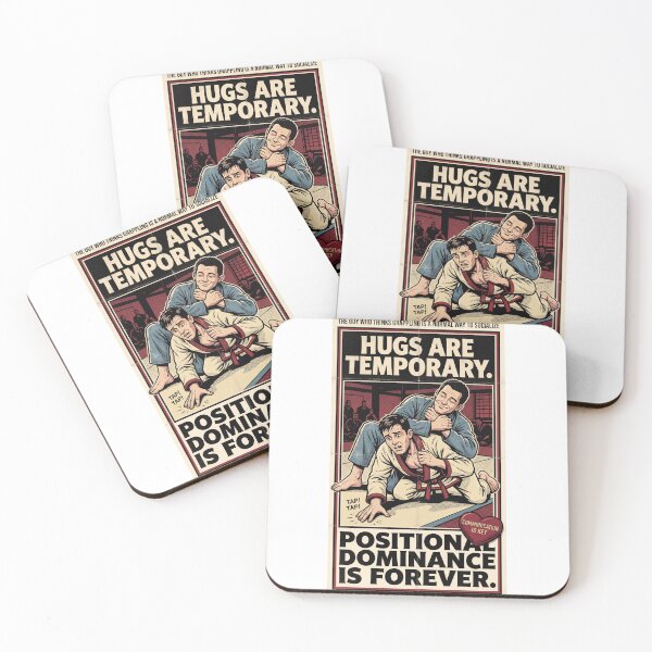Item preview, Funny BJJ Hugs – Brazilian Jiu Jitsu Grappling Humor designed and sold by FitEnvy.
