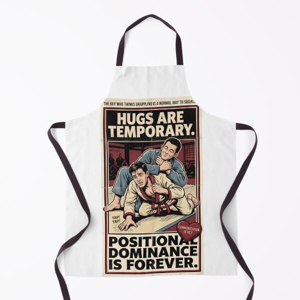 Item preview, Funny BJJ Hugs – Brazilian Jiu Jitsu Grappling Humor designed and sold by FitEnvy.