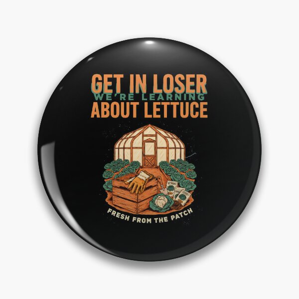 Item preview, Get in Loser We're Learning About Lettuce Retro designed and sold by Redgiant87x.