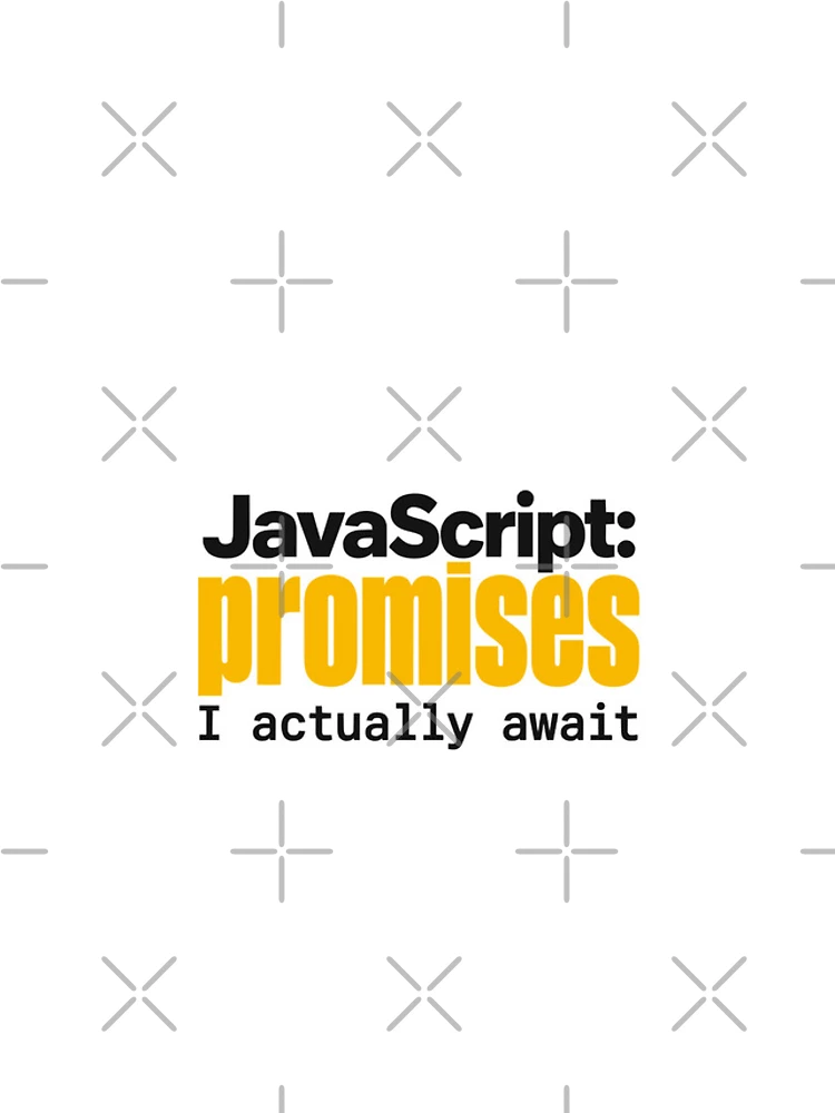 Thumbnail 4 of 4, Samsung Galaxy Phone Case, JavaScript Promises I Actually Await Funny Coder Typography designed and sold by ThreadQuirk.