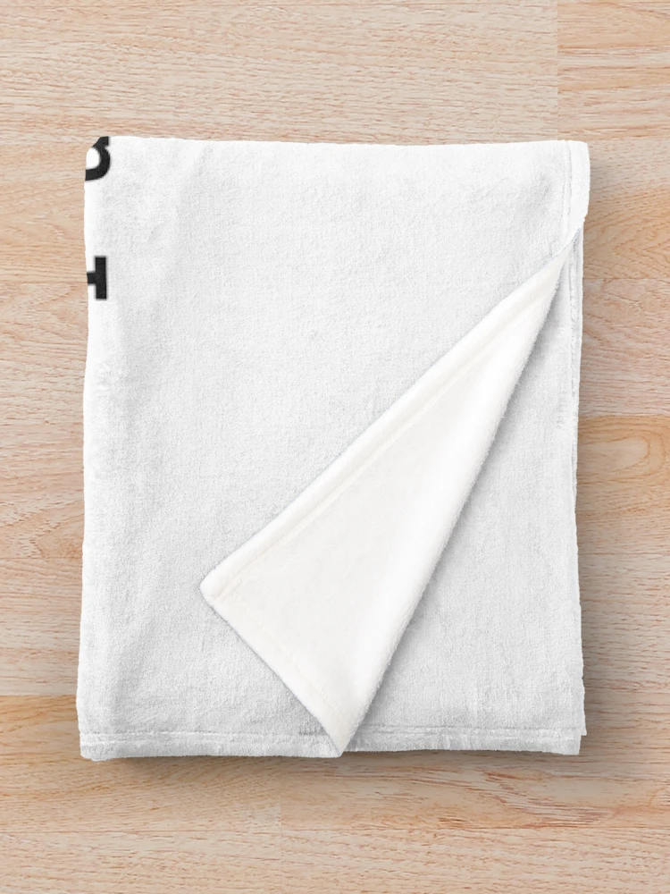 Thumbnail 3 of 6, Throw Blanket, JavaScript Promises I Actually Await Funny Coder Typography designed and sold by ThreadQuirk.