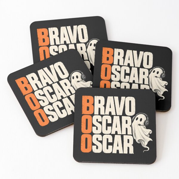 Item preview, Bravo Oscar Oscar – Ghost Pilot Phonetic Alphabet Halloween designed and sold by EMaviation_.