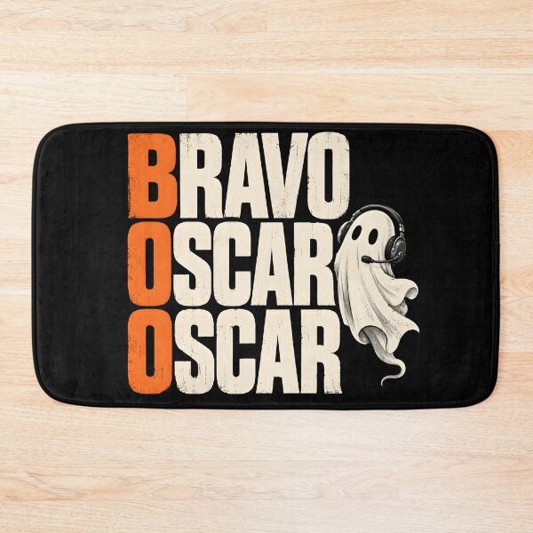 Item preview, Bravo Oscar Oscar – Ghost Pilot Phonetic Alphabet Halloween designed and sold by EMaviation_.