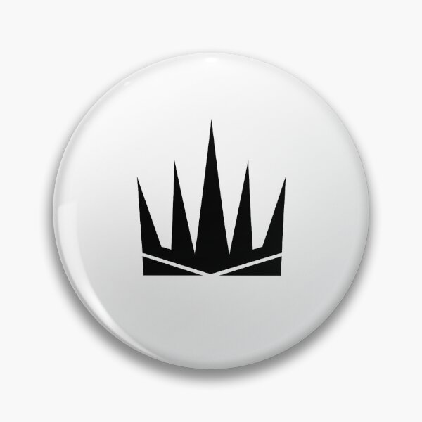 Item preview, Abstract Spiked Crown Emblem designed and sold by Le Grand Requin.