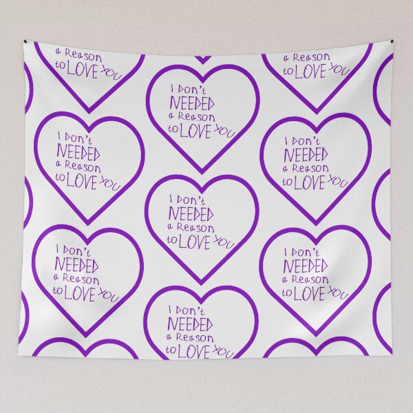 Item preview, I Never Needed a Reason to Love You designed and sold by kinpirks.