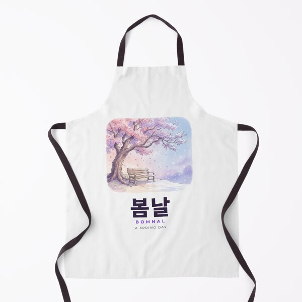 Item preview, Bomnal 봄날 Un día de primavera – Hangul de flor de cerezo designed and sold by palyground64.