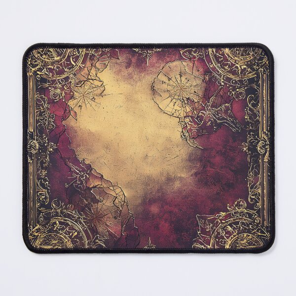 Item preview, Fantasy Treasure Map, 3d Render, Rich Burgundy designed and sold by Checho30.