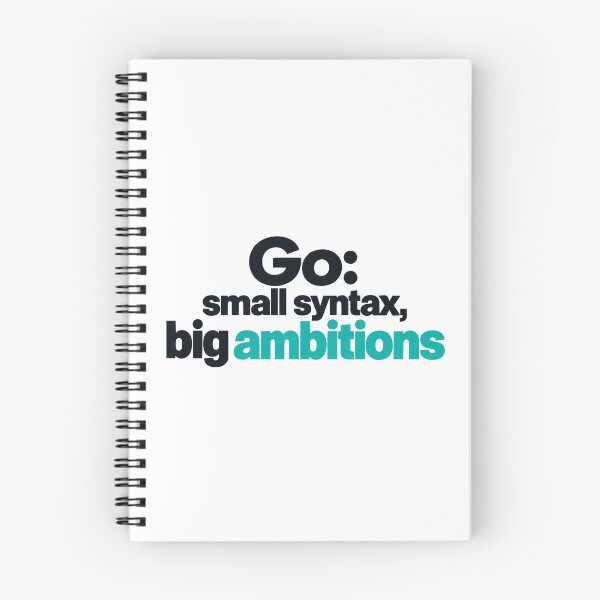 Item preview, Go Small Syntax Big Ambitions Funny Programmer Typography Design designed and sold by ThreadQuirk.