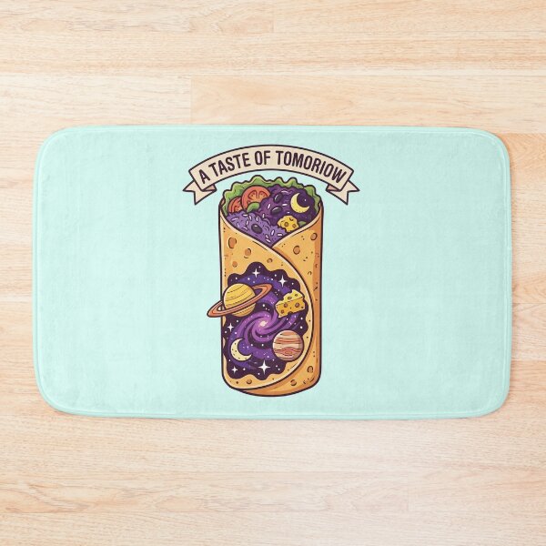 Item preview, A Taste Of Tomorrow Space Burrito Cosmic Galaxy Wrap designed and sold by Amir Faysal.