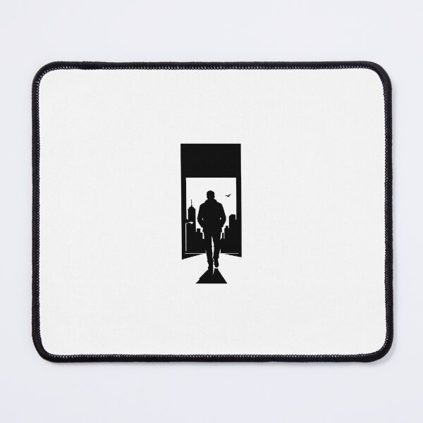 Item preview, Urban Doorway Walking Silhouette designed and sold by Le Grand Requin.