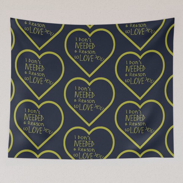 Item preview, I Never Needed a Reason to Love You designed and sold by kinpirks.