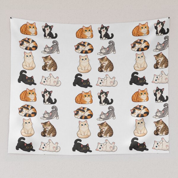 Item preview, Cute Cats 2 designed and sold by OutLoudDesigns.