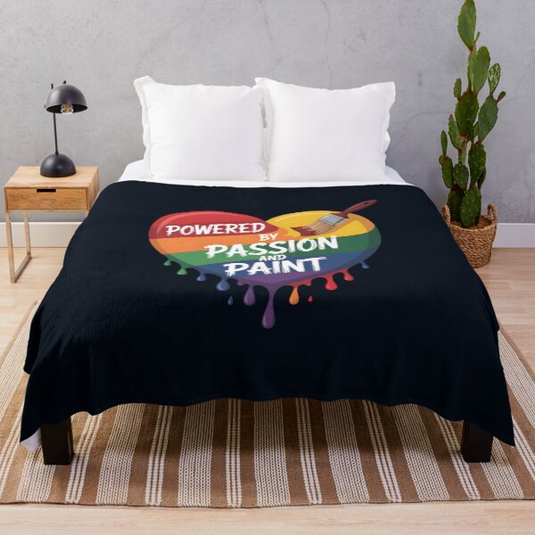 Item preview, Powered by Passion and Paint – Inspirational Artist and Painting Design designed and sold by Jollys-ArtShop.