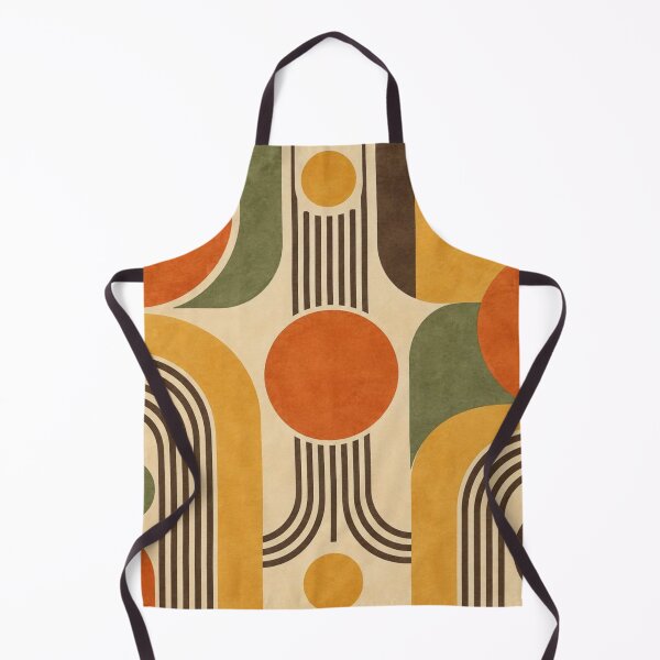 Item preview, Mid Century Modern Geometric Abstract - Terracotta Sunburst designed and sold by GrinGalore.