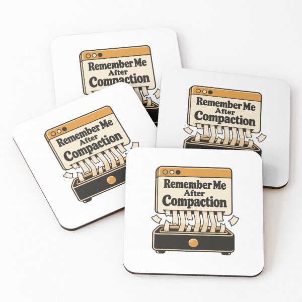 Item preview, Remember Me After Compaction Retro UI Graphic designed and sold by ThreadQuirk.