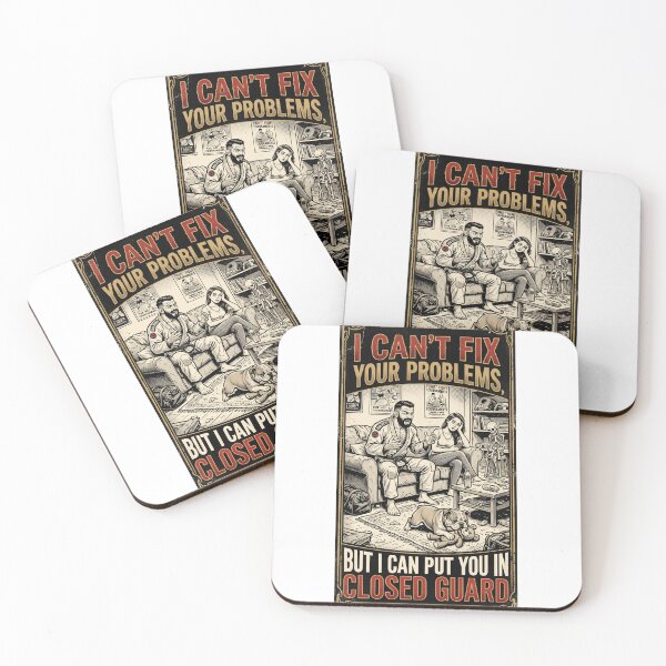 Item preview, I Can't Fix Your Problems But I Can Put You in a Closed Guard – Funny BJJ Jiu Jitsu designed and sold by FitEnvy.