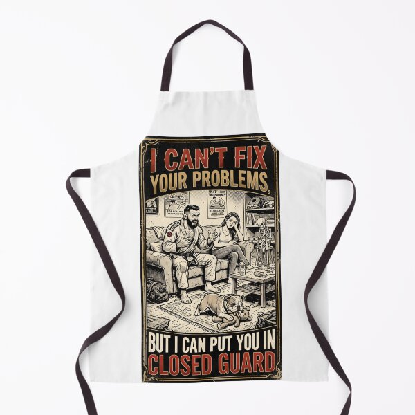 Item preview, I Can't Fix Your Problems But I Can Put You in a Closed Guard – Funny BJJ Jiu Jitsu designed and sold by FitEnvy.