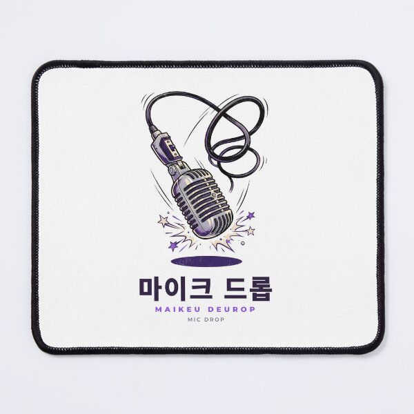 Item preview, Maikeu Deurop 마이크 드롭 Mic Drop – Retro Hangul designed and sold by palyground64.