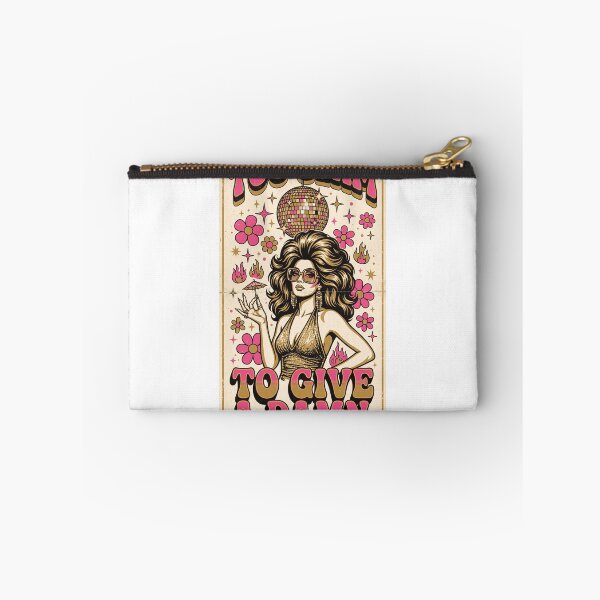 Item preview, Too Glam to Give a Damn – Funny Sassy Glam Girl Quote designed and sold by FitEnvy.