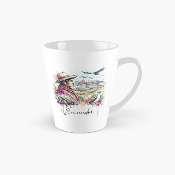 Item preview, Ecuador Andes and Galapagos Watercolor Art designed and sold by EdwinkOne.