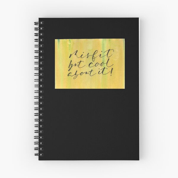 Item preview, Misfit I Handwritten I Attitude quote designed and sold by GreenStem.