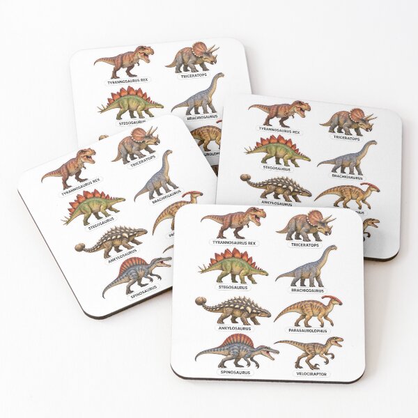 Item preview, Dinosaurs with names designed and sold by OutLoudDesigns.