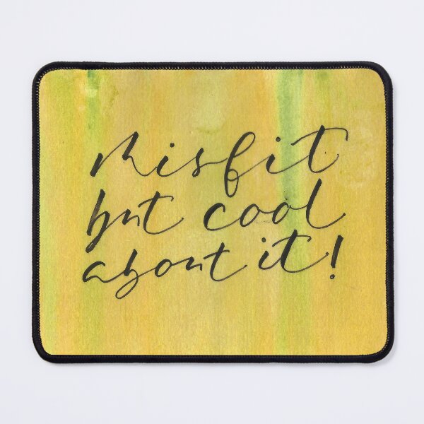 Item preview, Misfit I Handwritten I Attitude quote designed and sold by GreenStem.