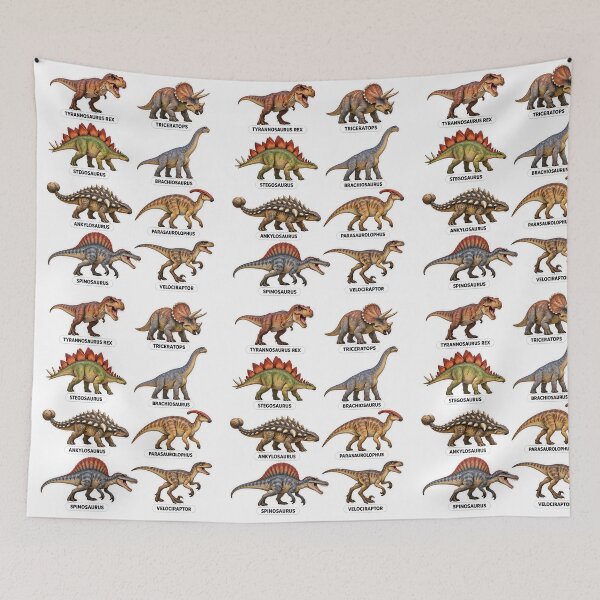 Item preview, Dinosaurs with names designed and sold by OutLoudDesigns.