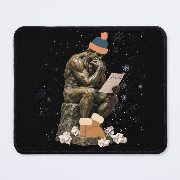 Item preview, Funny Thinker Santa Letter Christmas Parody Art designed and sold by Meandmyshop.