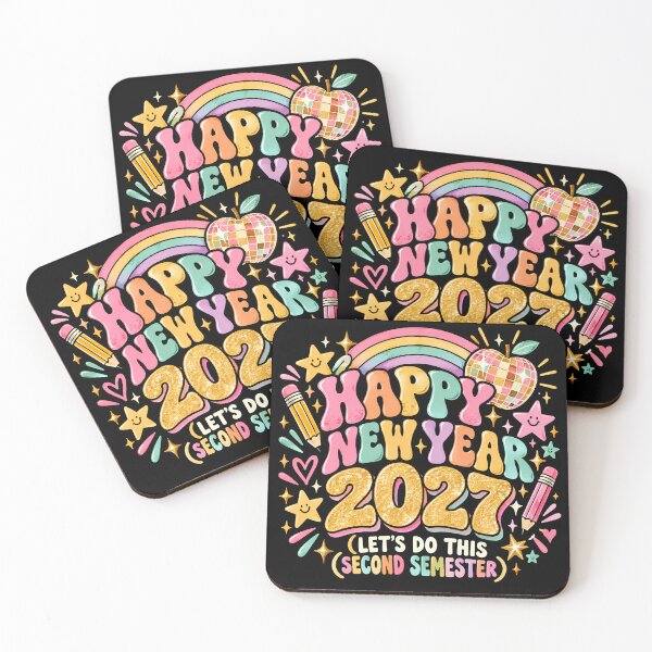 Item preview, Happy New Year 2027 Teacher Second Semester designed and sold by VYRON STUDIO.