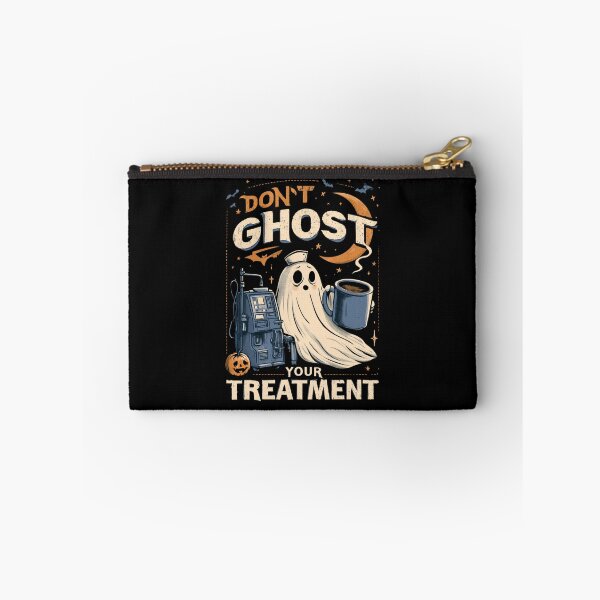 Item preview, Don't Ghost Your Treatment - Funny Halloween Nurse Dialysis Shirt designed and sold by DyzioSupply.