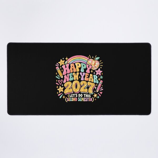 Item preview, Happy New Year 2027 Teacher Second Semester designed and sold by VYRON STUDIO.