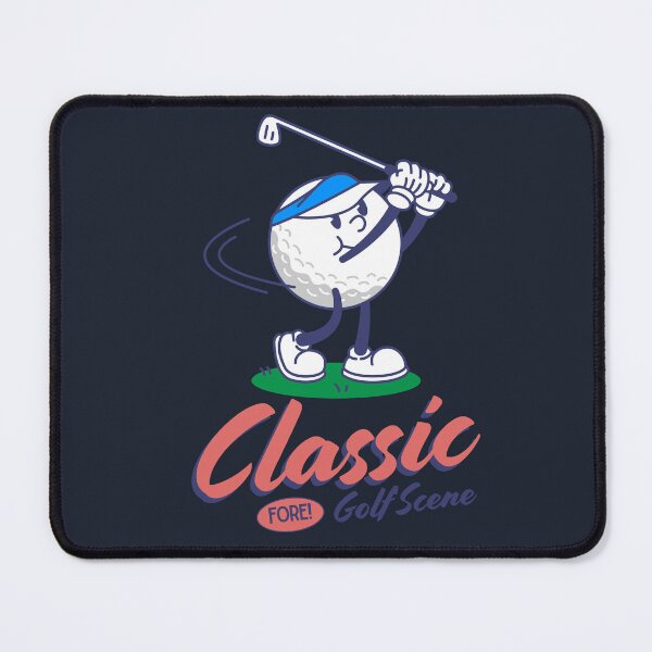 Item preview, Retro Cute Golf Character Fore designed and sold by WanderlustCoCo.