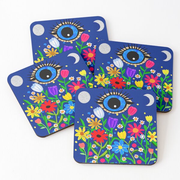 Item preview, Floral Vision Under Moonlight designed and sold by Elaine M Hayward .