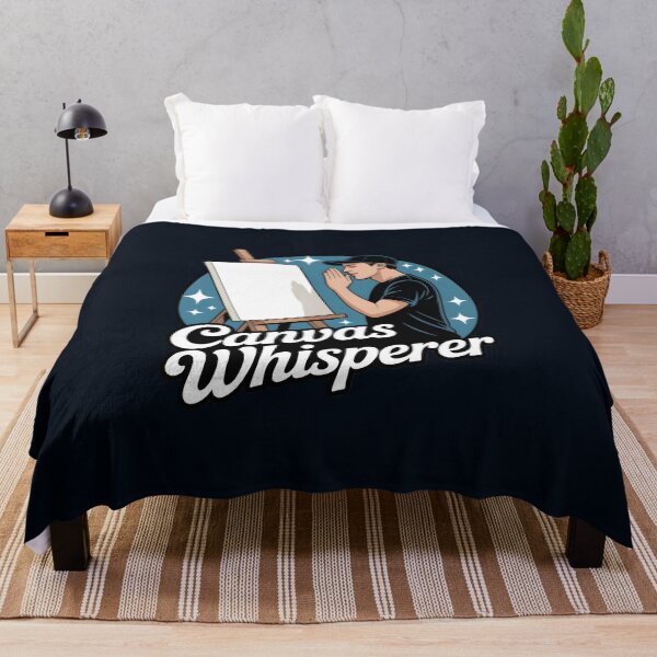 Item preview, Canvas Whisperer – Funny Artist and Painting Lover Design designed and sold by Jollys-ArtShop.