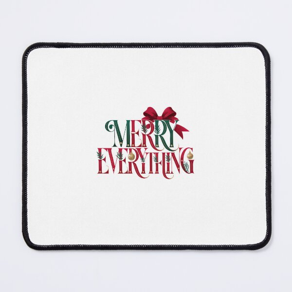 Item preview, Vintage Christmas Typography Sublimation Design designed and sold by Na Najah.