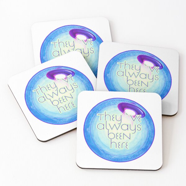 Item preview, They Have Always Been Here Alien UAP design designed and sold by Witch Joseph.