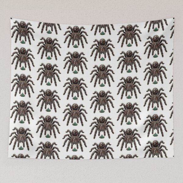 Item preview, Tarantula Crystal Sticker - Smoky Brown Tarantula Real Color designed and sold by Crystal Critters .
