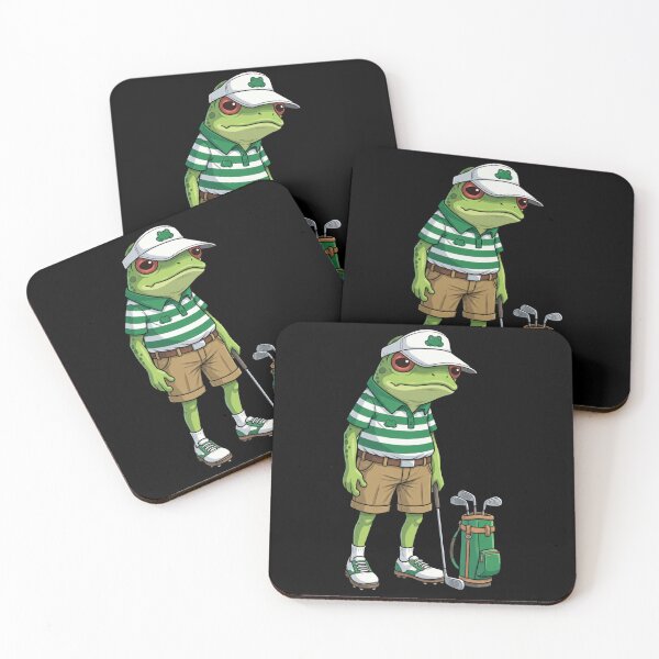 Item preview, No Golf Today Funny Golf Dad Frog Golfer Grumpy Sports Humor designed and sold by zwawji.