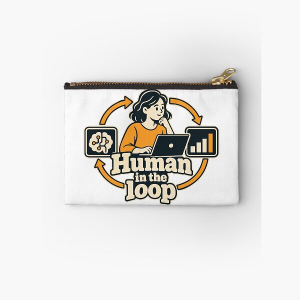 Item preview, Human in the Loop Blueprint Graphic designed and sold by ThreadQuirk.