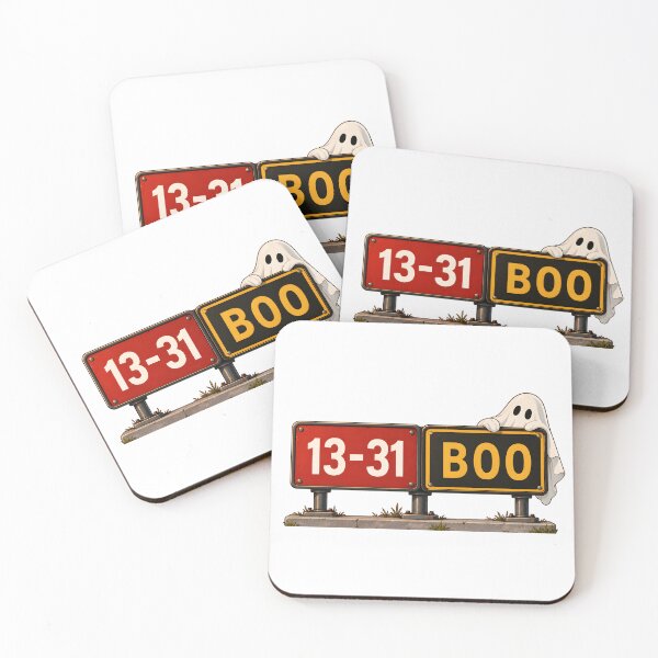 Item preview, Runway 13-31 BOO Sign with Peeking Ghost – Pilot Halloween designed and sold by EMaviation_.